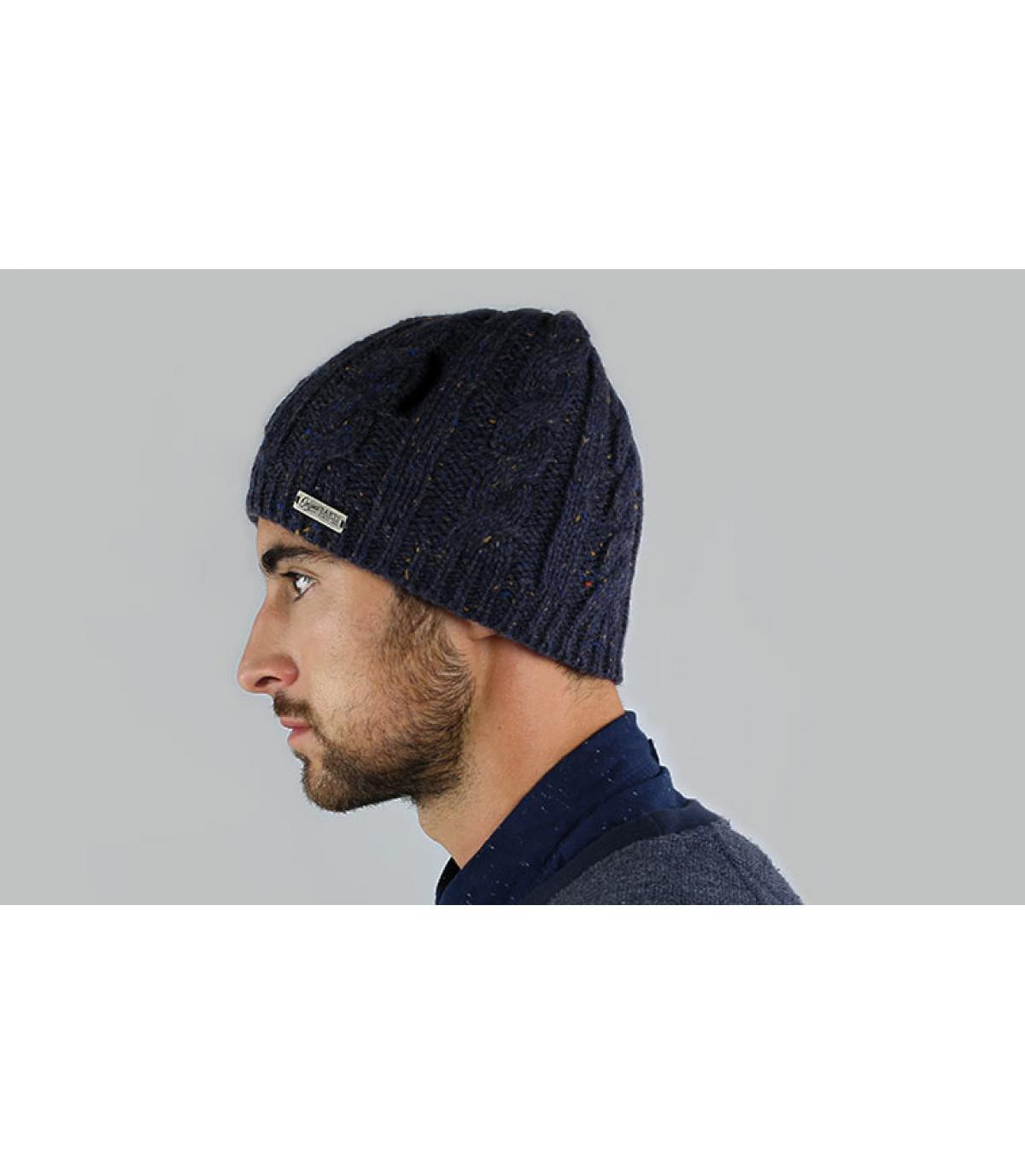 Barts navy herenmuts Gus muts navy Barts navy herenmuts Gus muts navy